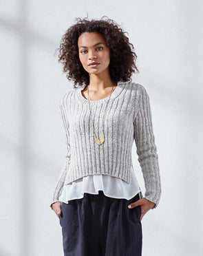Rosa / front view // cocoknits.sbs