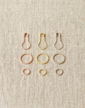 Precious Metal Stitch Markers